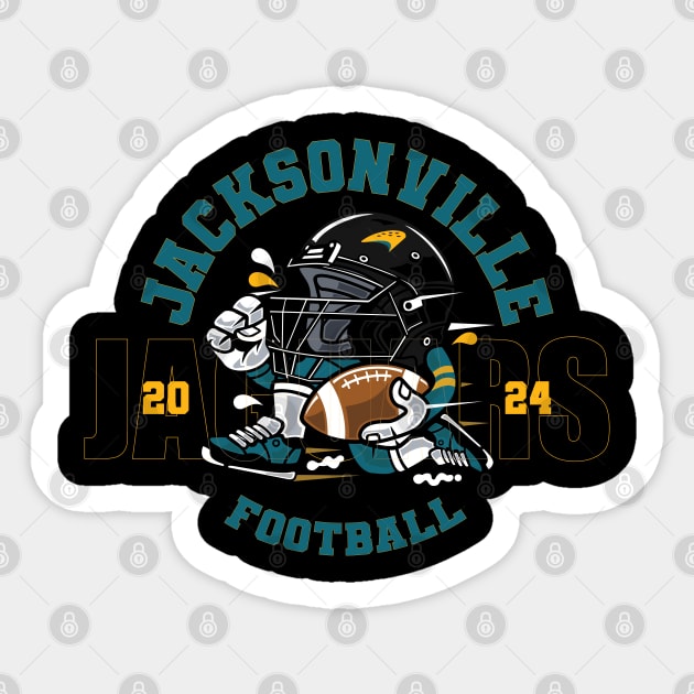 Jacksonville Football Sticker by Nagorniak